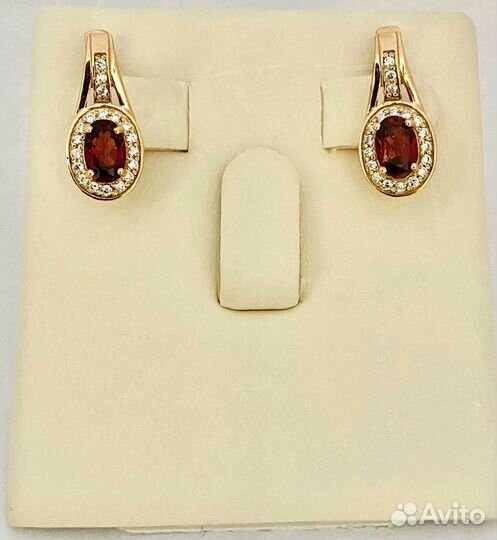 Золотые серьги 585 проба