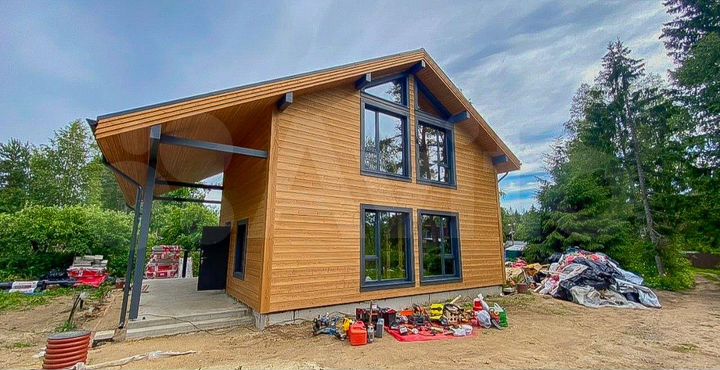 Дом 100 м² на участке 10 сот.