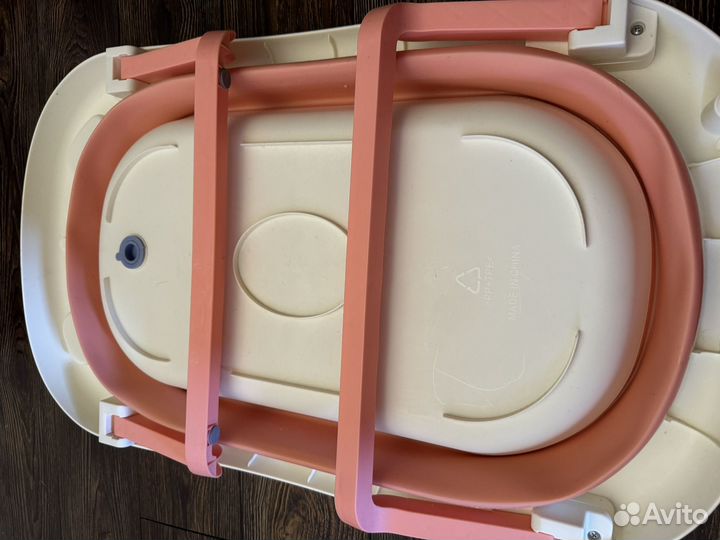Ванночка для купания складная с термометром