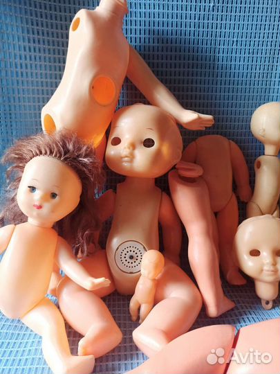 Куклы кукла СССР на запчасти одним лотом