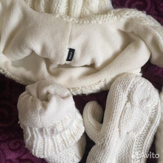 Шапка и варежки