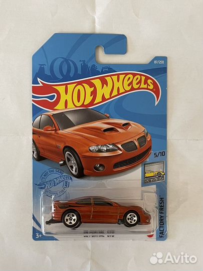 Hot wheels 06 Pontiac GTO