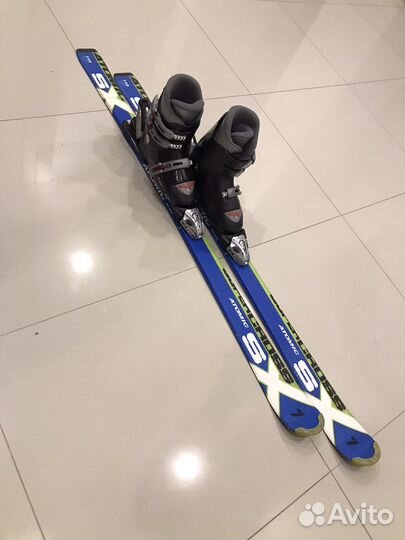 Горные лыжи детские с ботинками