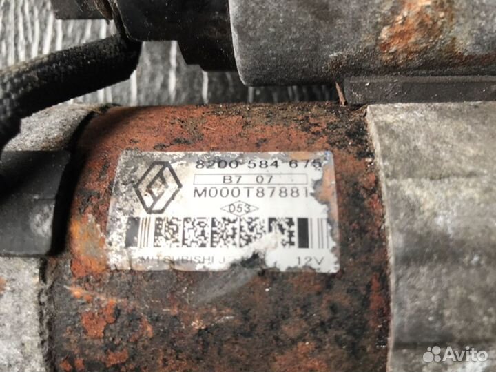 Стартер Renault Megane 2 K9K732