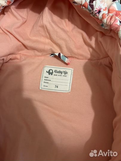 Комбинезон зимний, осень 74