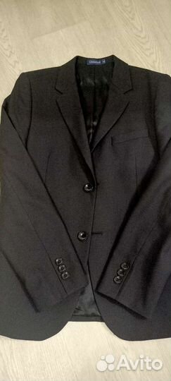 Пиджак синий на мальчика 152см
