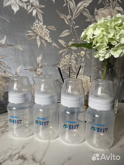 Бутылочки avent 125мл и 260мл