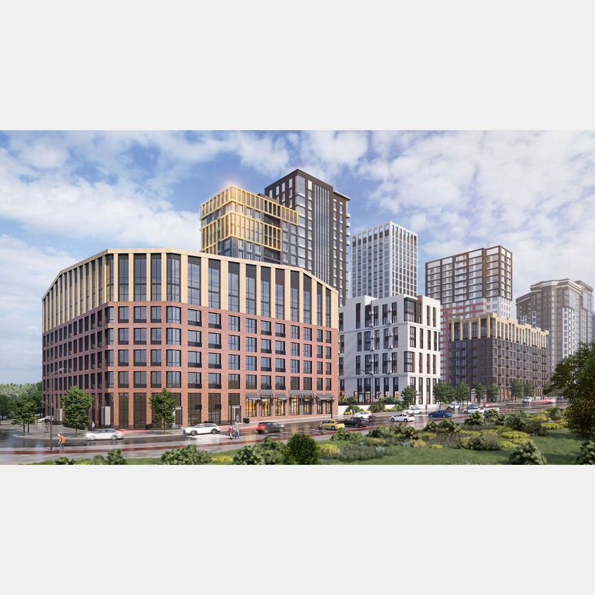 3-к. квартира, 96,3 м², 3/23 эт.