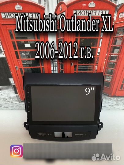 Android магнитола Mitsubishi Outlander XL