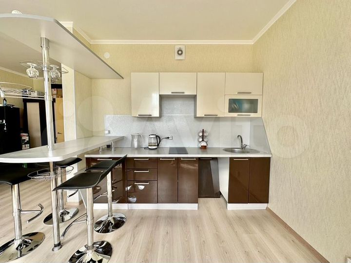 Квартира-студия, 34,1 м², 3/4 эт.