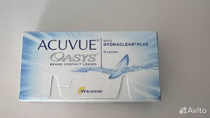 Линзы acuvue oasys 2 недели D -4.00