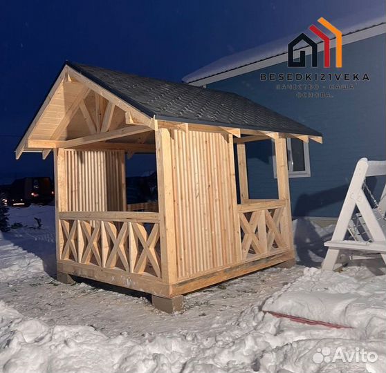 Беседка под ключ