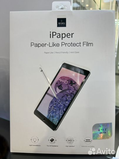 Защитная пленка с эффектом бумаги wiwu iPaper Pape