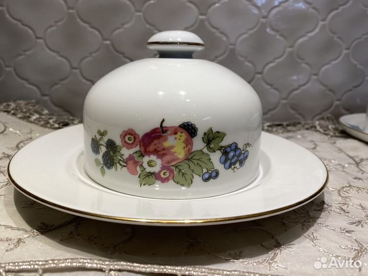 Масленка ГДР Ильменау. Винтаж. Новая