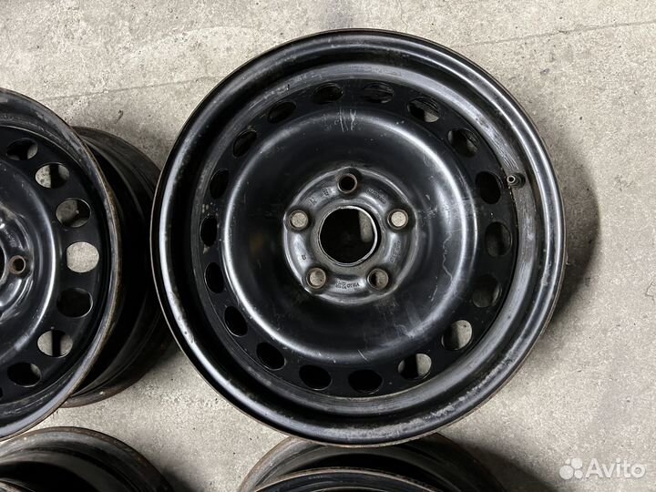 Штампованные диски Skoda Vw 5x112 R15