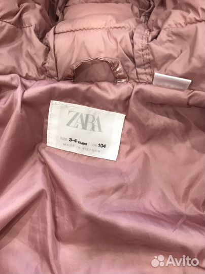 Куртка детская zara 104