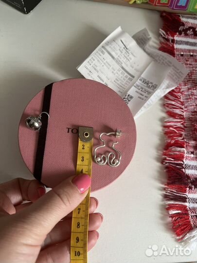 Серьги Tous оригинал