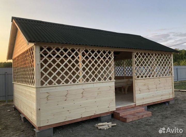 Беседка для дачи