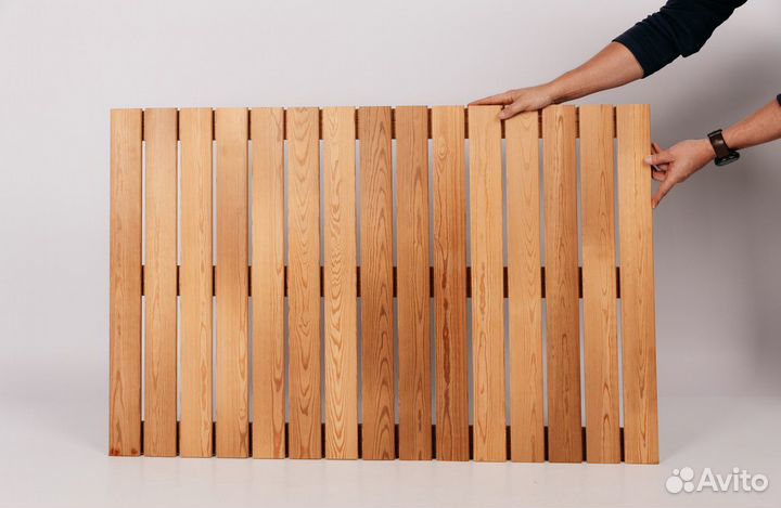 Трапик деревянный для бани, ванной и сауны