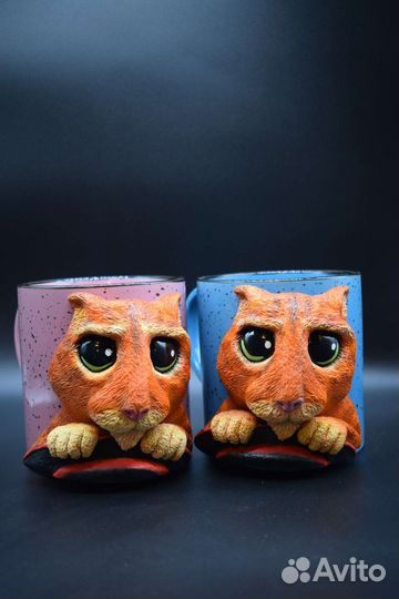 Кружка кот в сапогах