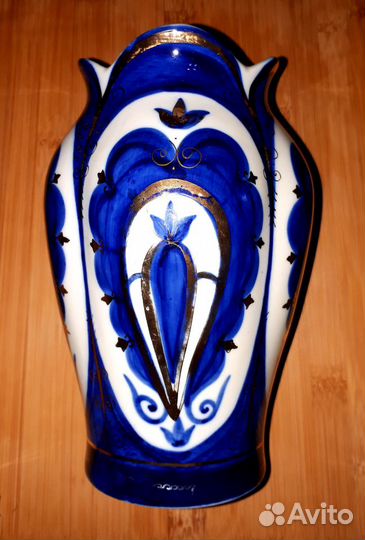 Ваза Кобальт Фарфор кфз СССР