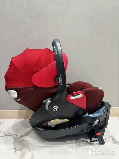 Автолюлька Cybex cloud q platinum с базой