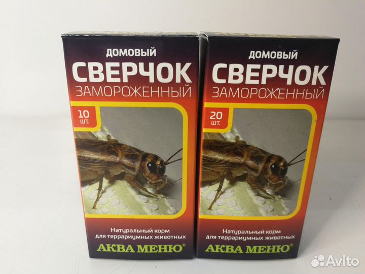 Замороженные корма для террариумных животных