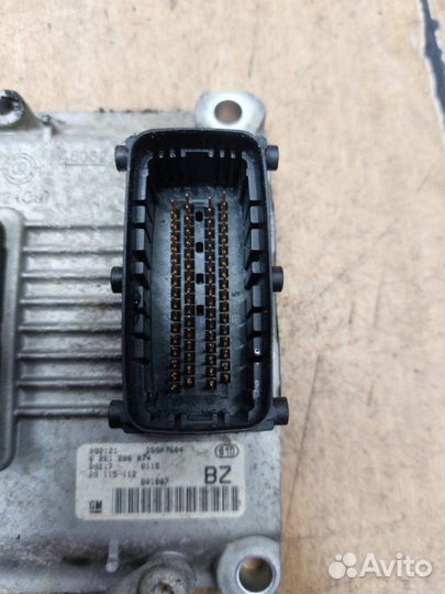 Блок управления двигателем Opel Corsa C Z12XE 2001