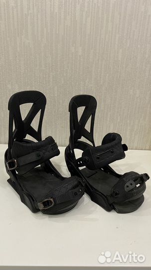 Крепление для сноуборда burton mission