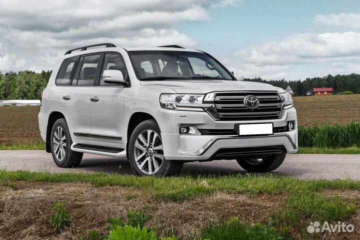 Обвес Executive White Toyota Land Cruiser 200