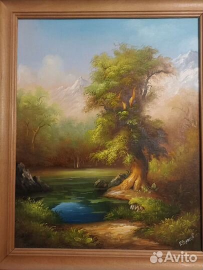 Картина маслом на холсте