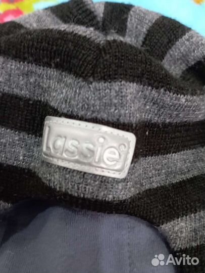 Шапка шлем lassie 48 для мальчика