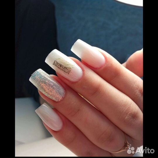 Наращивание ногтей, покрытие гель лак