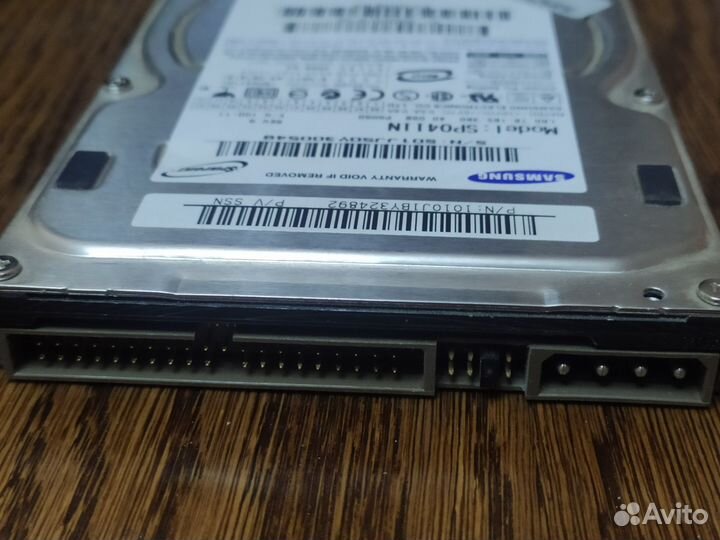 Ретро жёсткий диск IDE 10 - 80 гб