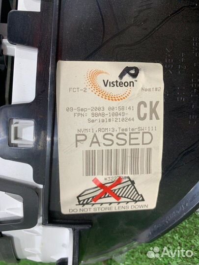 Панель приборов Ford Focus седан 1.8 eydk 2003