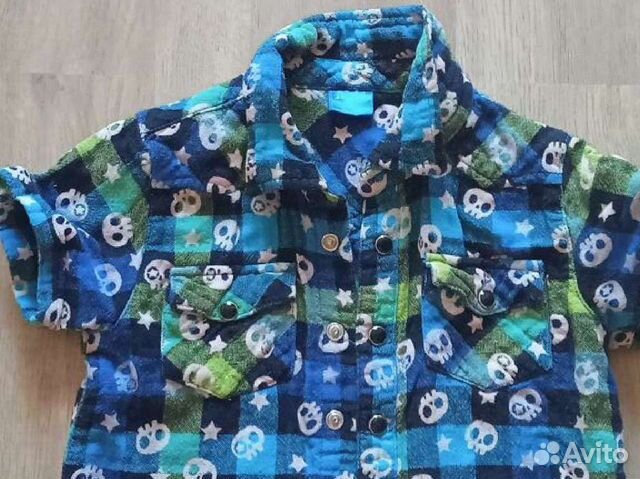 Рубашка на мальчика 92