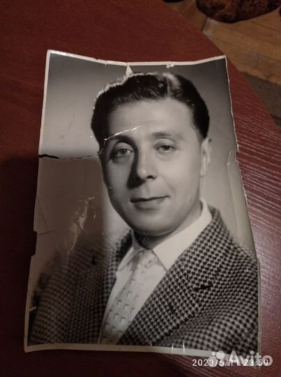 Старая фотография композитора Основикова А.Я