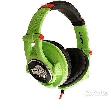 Наушники Fischer Audio Wicked-Queen-Green
