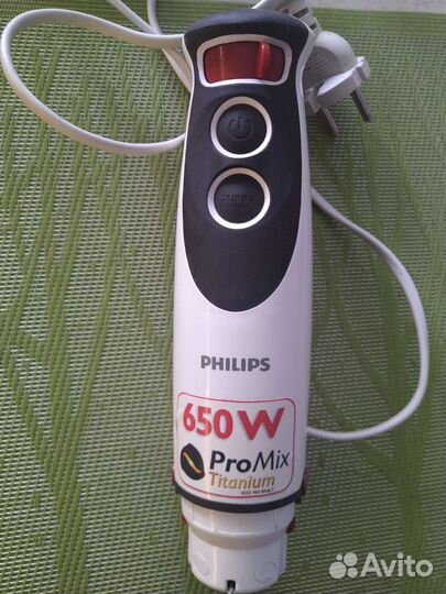 Блендер погружной philips 650 w