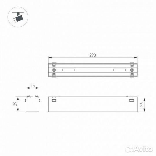 Накладной светильник Arlight MAG-vibe 045019