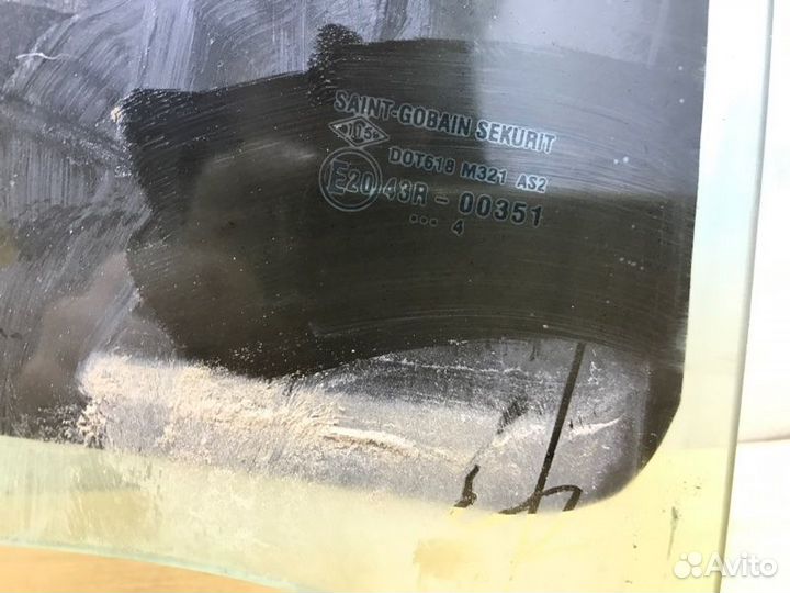 Стекло двери заднее правое Renault Logan 2 K7MA812