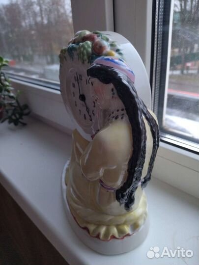 Часы. Узбечка. лфз. Данько. Фарфор