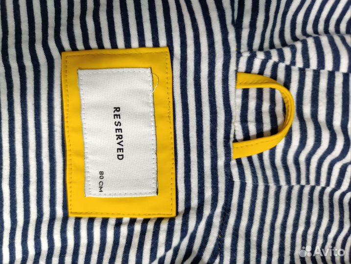 Куртка дождевик для мальчика 80