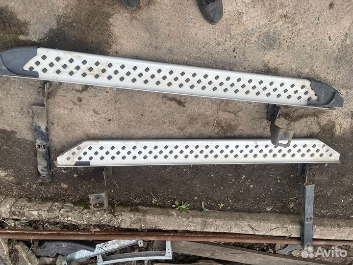 Пороги на nissan x-trail