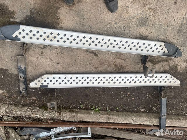 Пороги на nissan x-trail