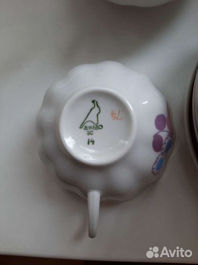 Чайный сервиз СССР дулево