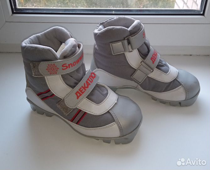 Детские лыжные ботинки р.32-33 Декатлон NNN