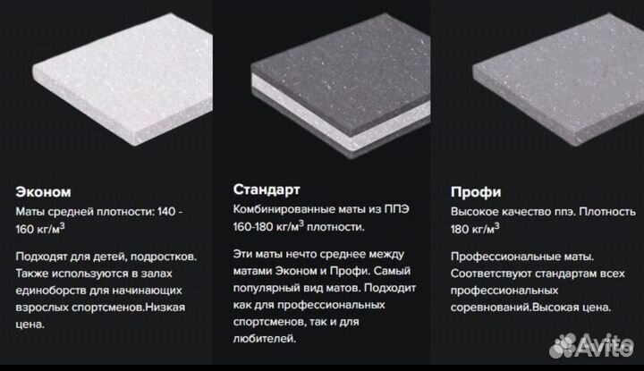 Маты ппэ для борьбы борцовского ковра