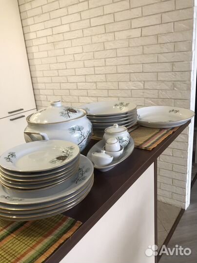 Столовый сервиз фарфор СССР