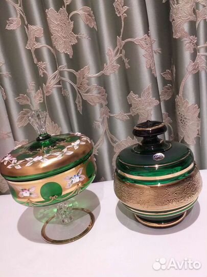 Вазы конфетницы Богемия